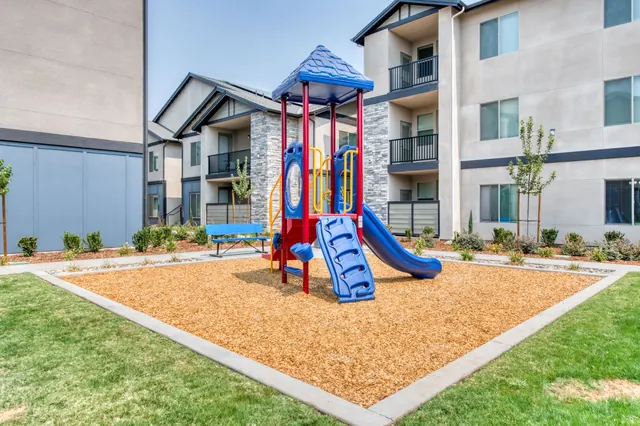 Children’s playground in the courtyard